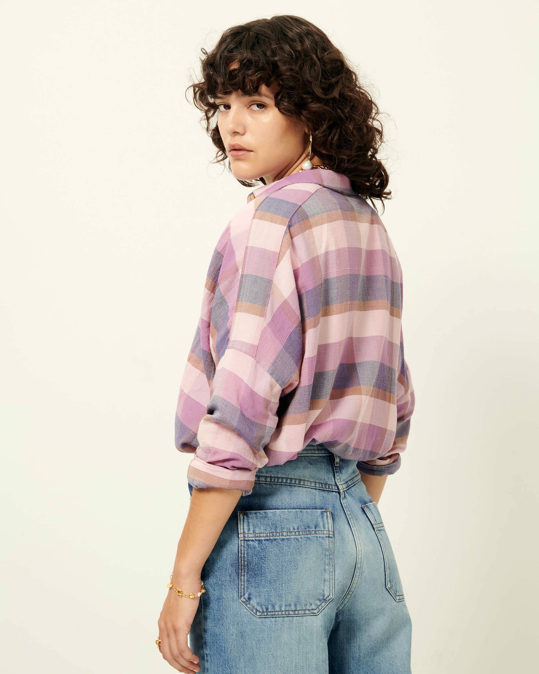 DELIMA Purple Tan - Shirt