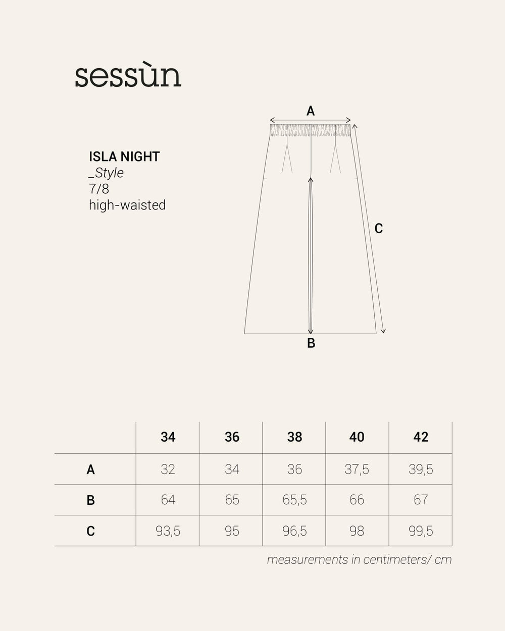 ISLA NIGHT Black - Pants