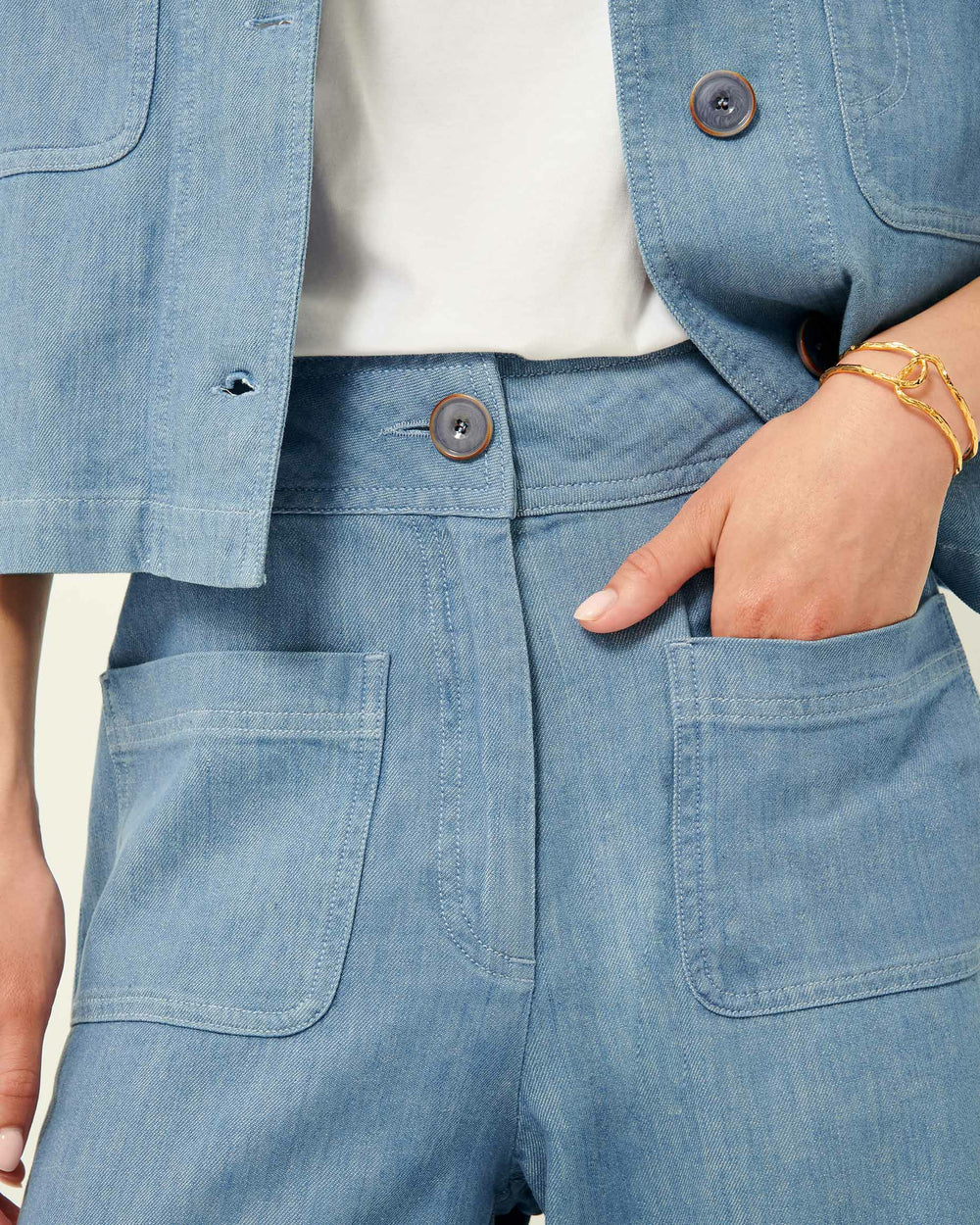 MANHATTI Provencia Blue - Pants