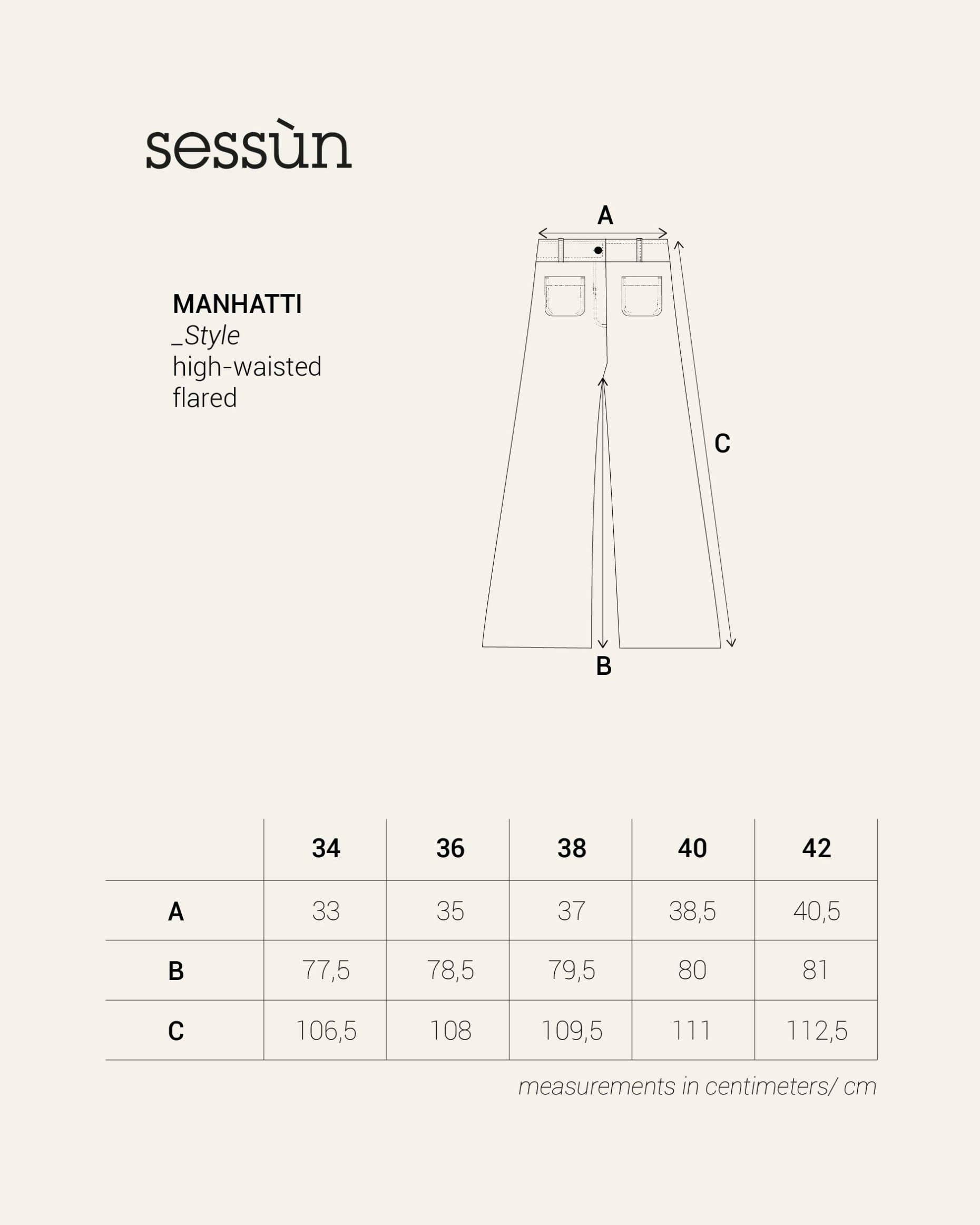 MANHATTI Provencia Blue - Pants