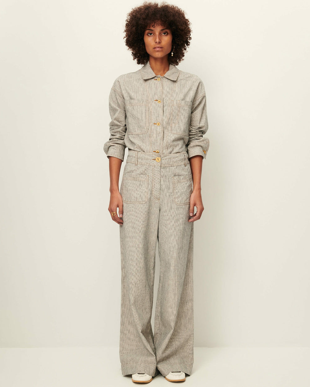 MANHATTI Whiblack - Pants
