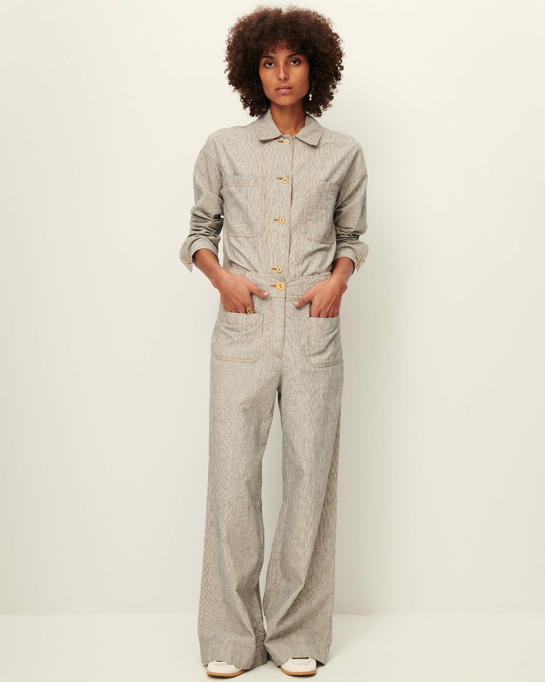 MANHATTI Whiblack - Pants