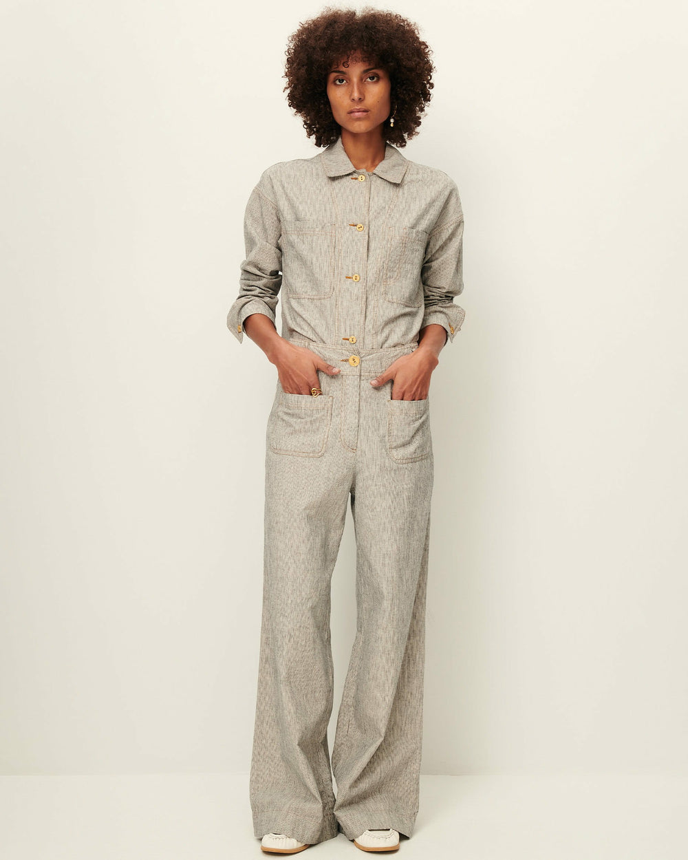 MANHATTI Whiblack - Pants