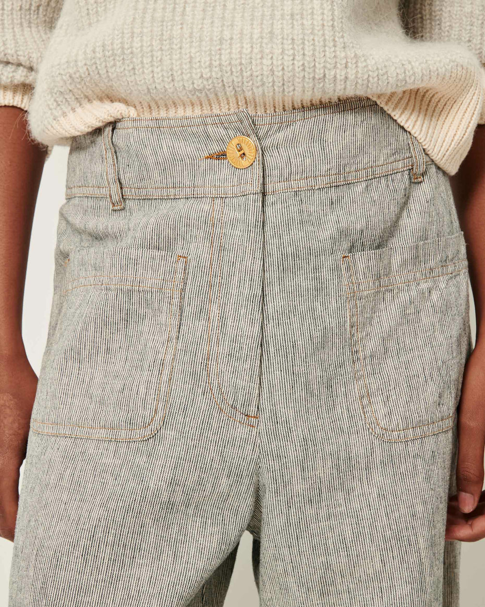 MANHATTI Whiblack - Pants