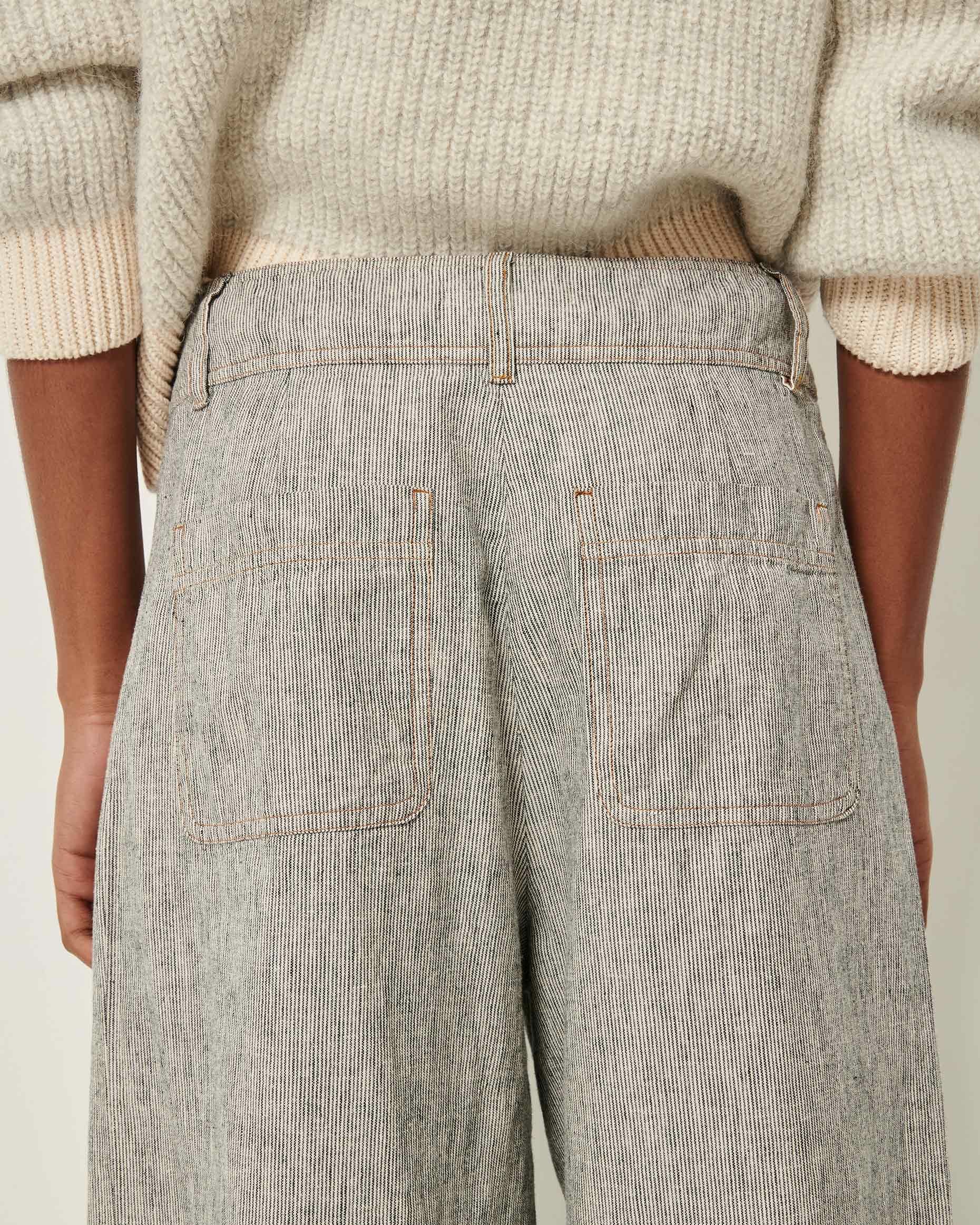 MANHATTI Whiblack - Pants