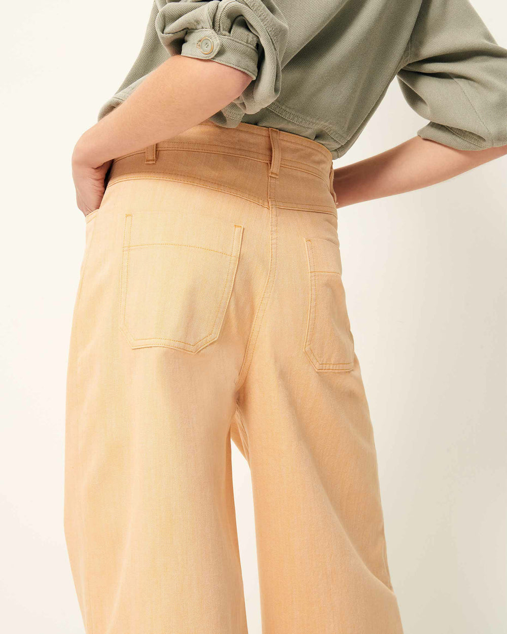 CAPTAIN WASH Wax Yellow - Pants