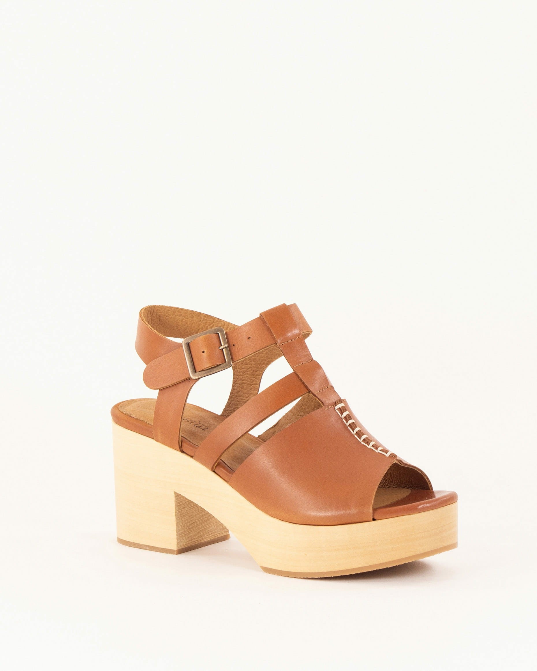 CASARES Natural Leather - Sandals