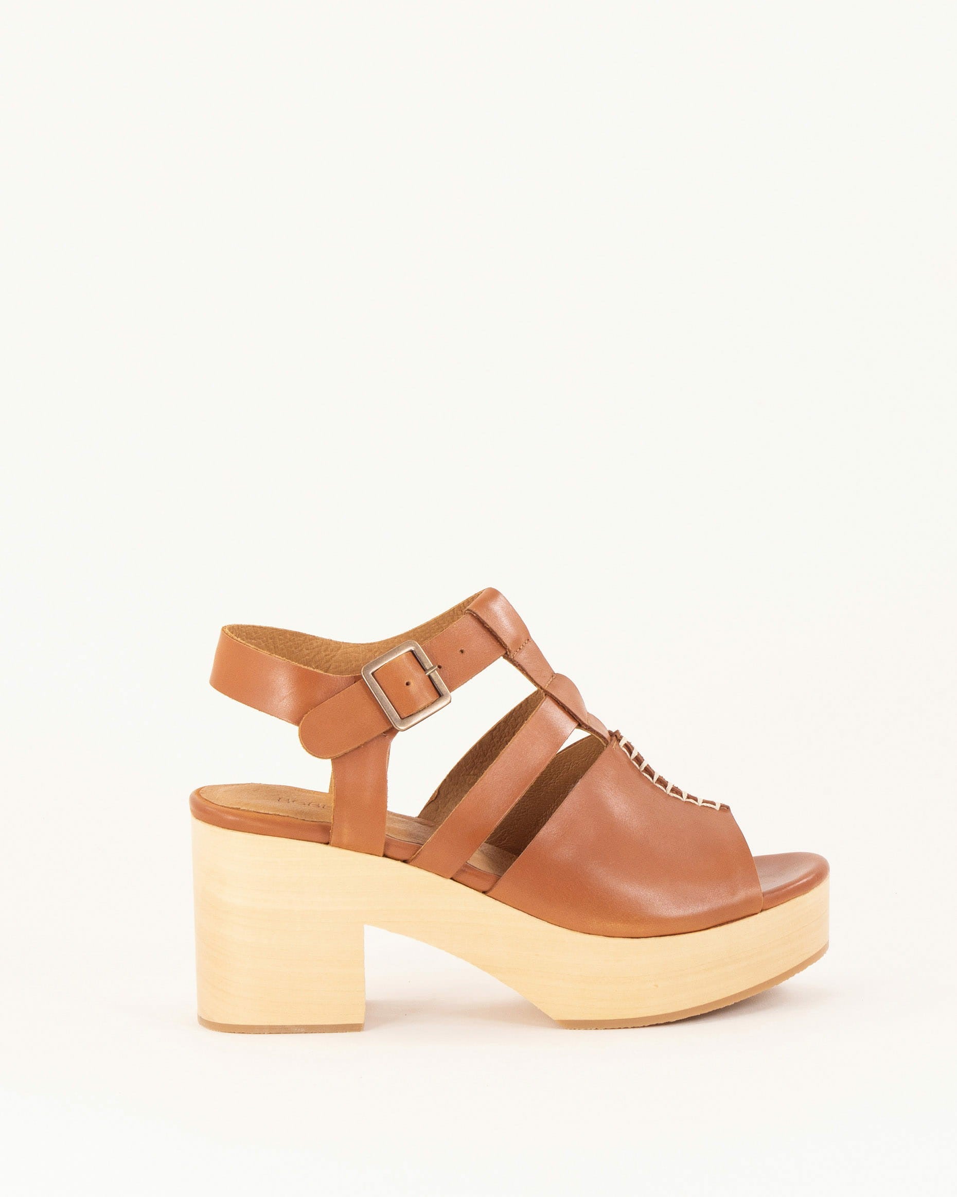 CASARES Natural Leather - Sandals