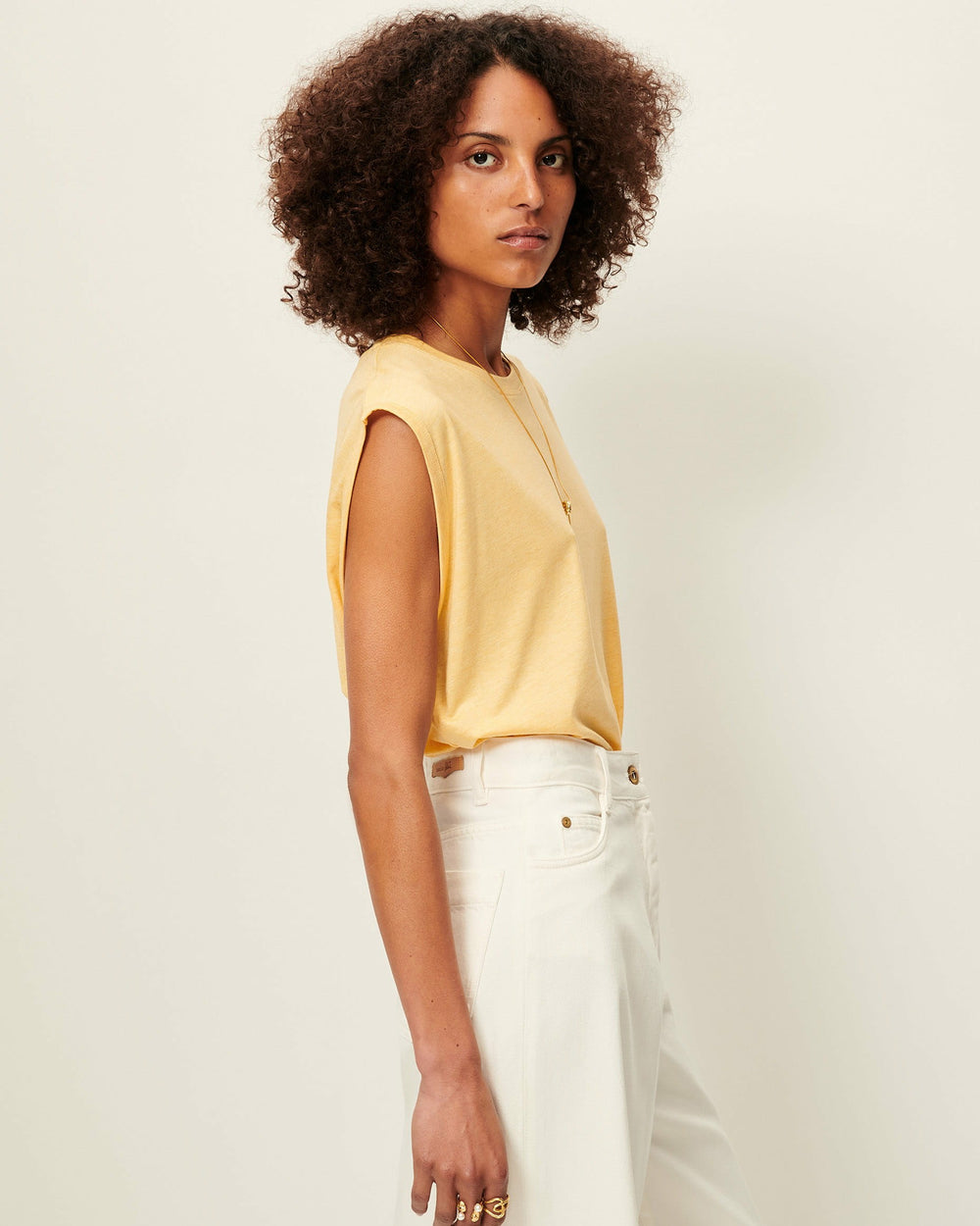 DEEDOO Wax Yellow - T-shirt