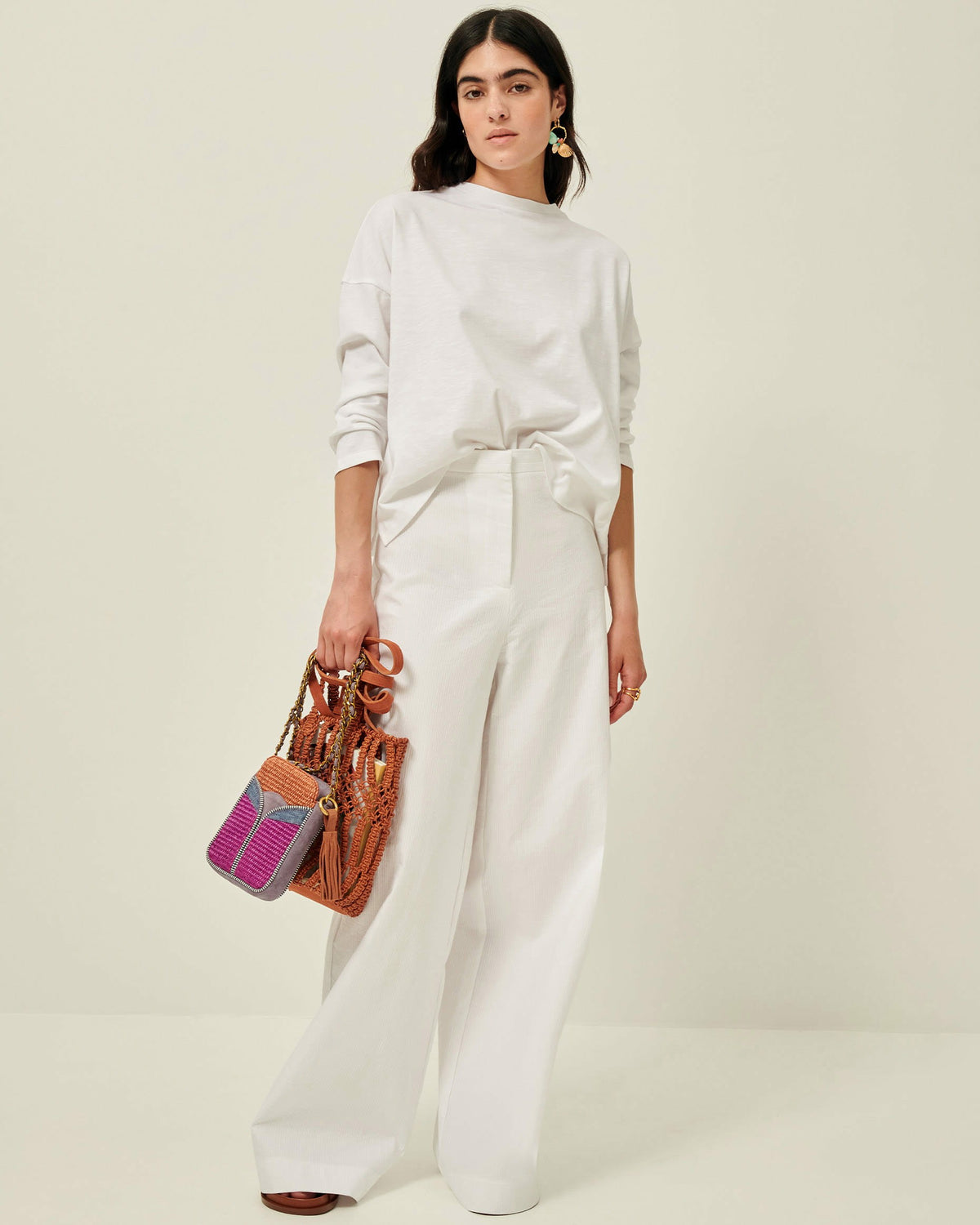 CAPRI White - Pants