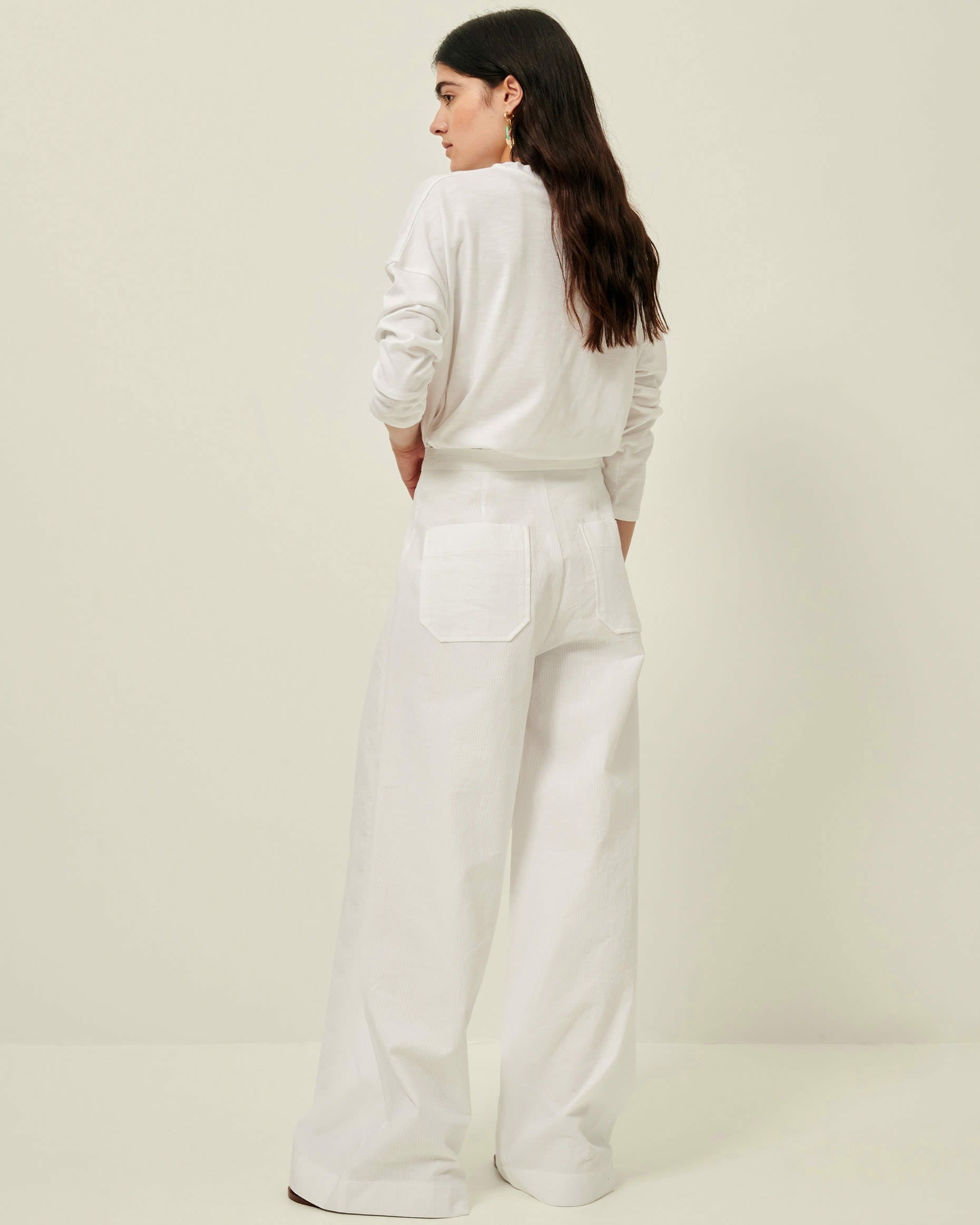 CAPRI White - Pants