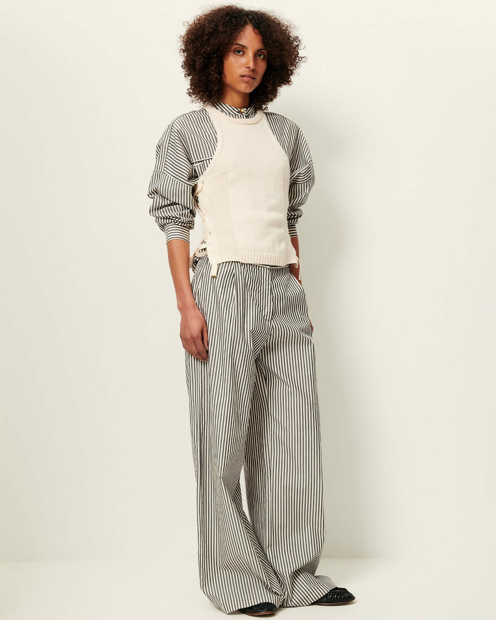 PROVENCIA Whiblack - Pants