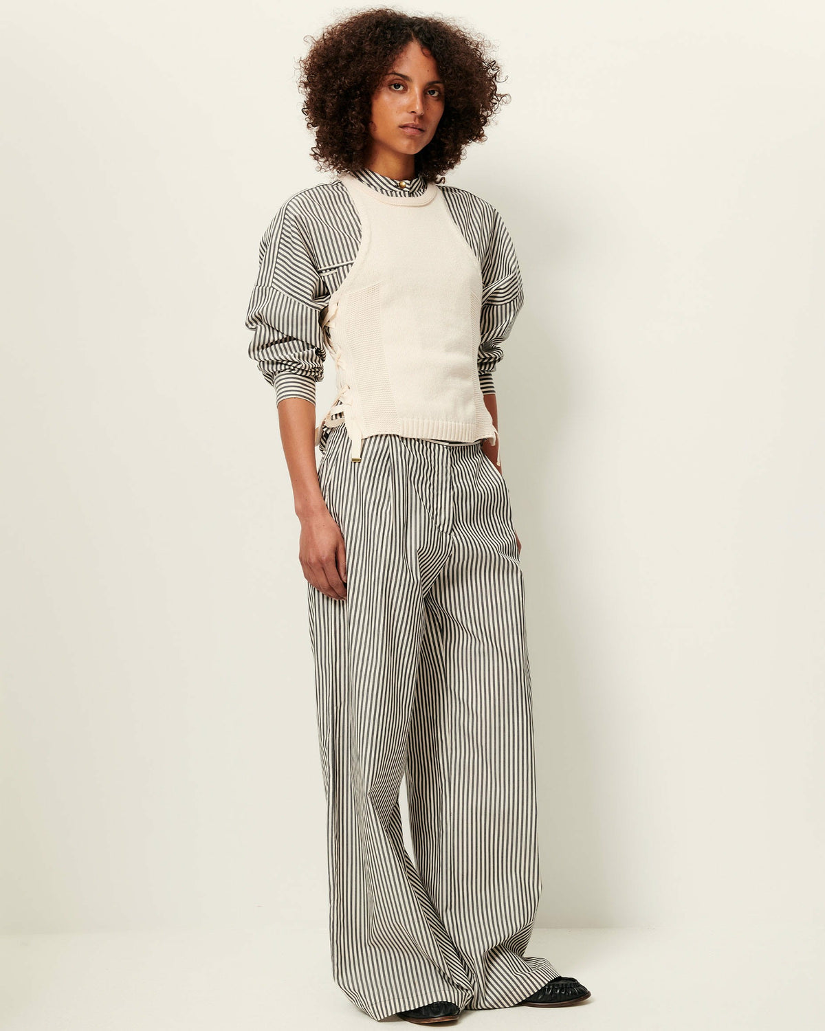 PROVENCIA Whiblack - Pants