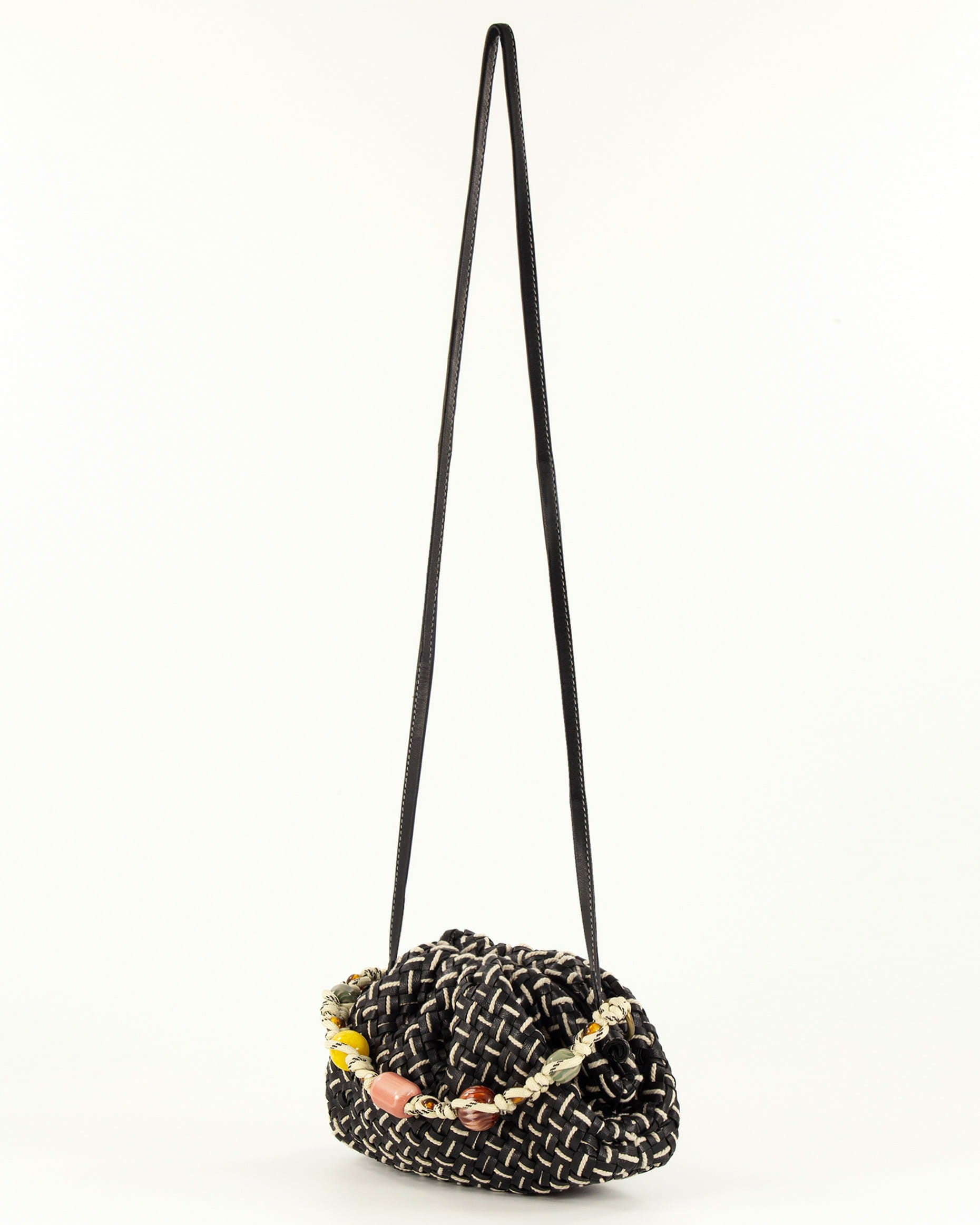 LUNA CLUTCH Whiblack - Bag