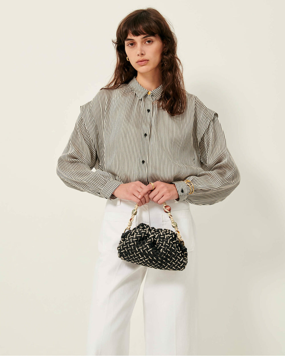 LUNA CLUTCH Whiblack - Bag
