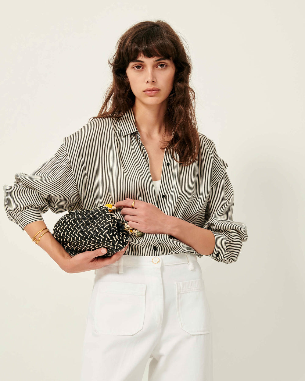 LUNA CLUTCH Whiblack - Bag