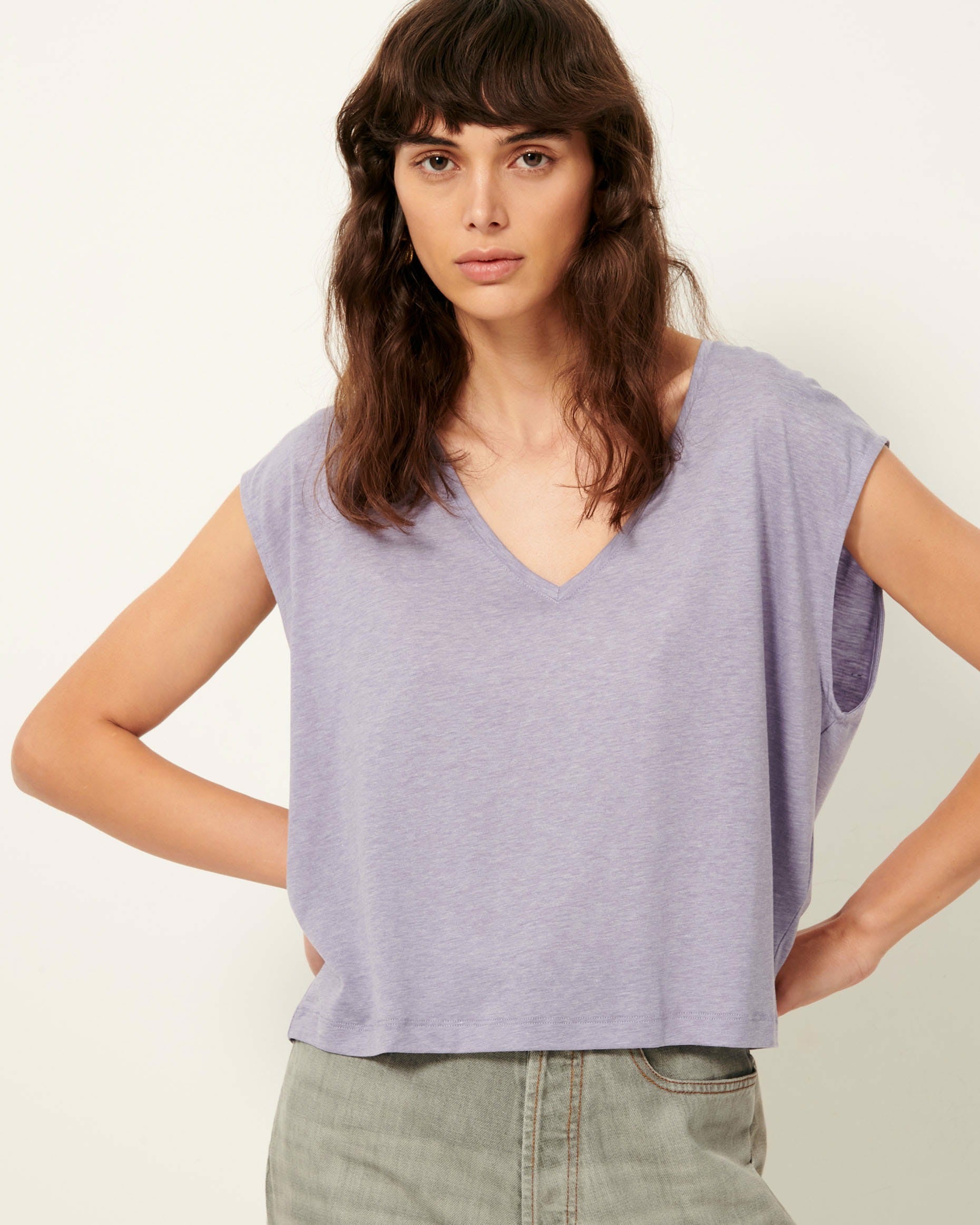 THE V Lilasky - T-shirt