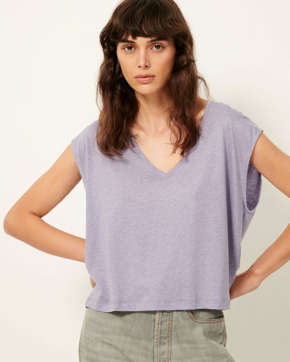 THE V Lilasky - T-shirt