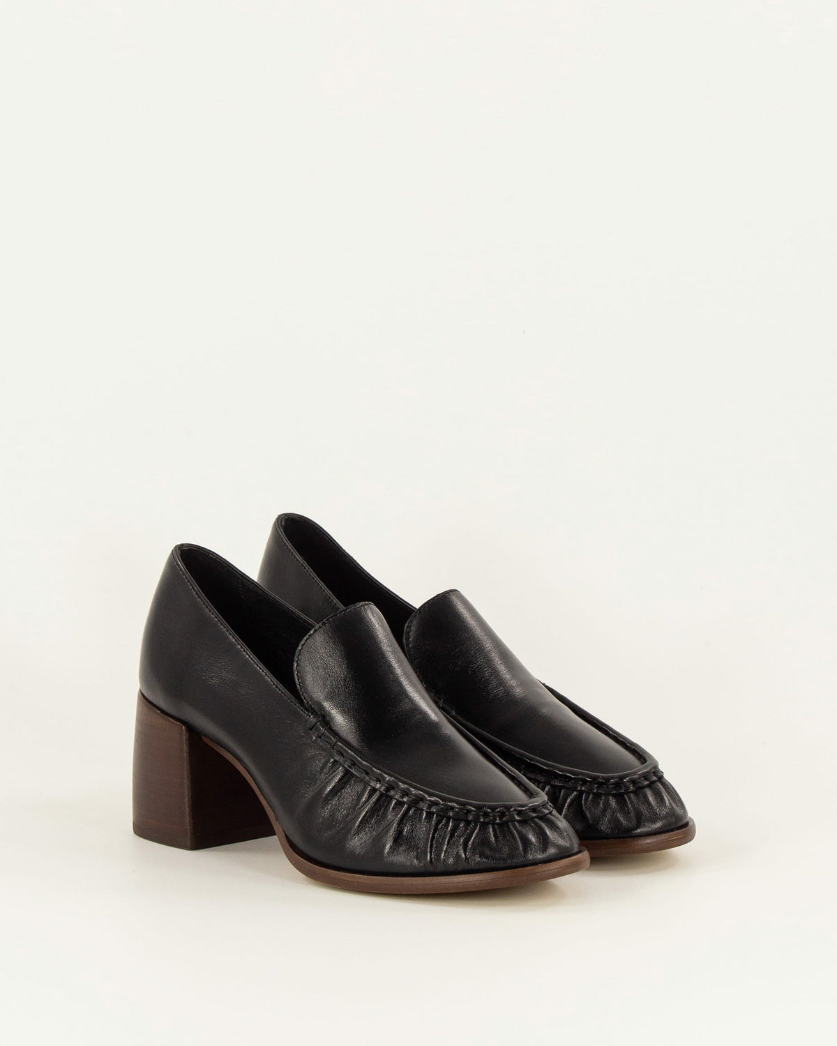 HIKARI Black Leather - Loafers