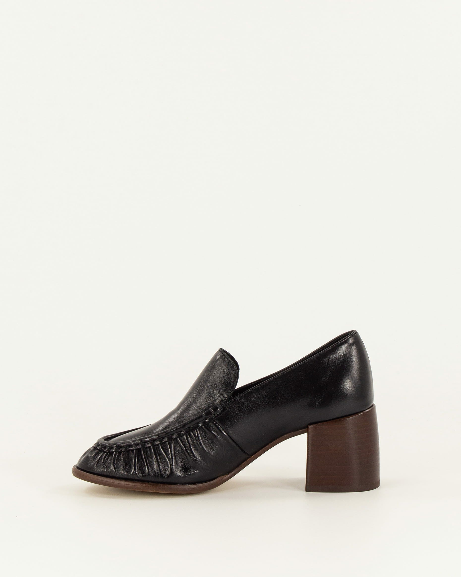 HIKARI Black Leather - Loafers