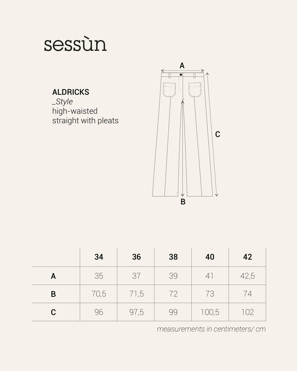 ALDRICKS Indigo - Pants