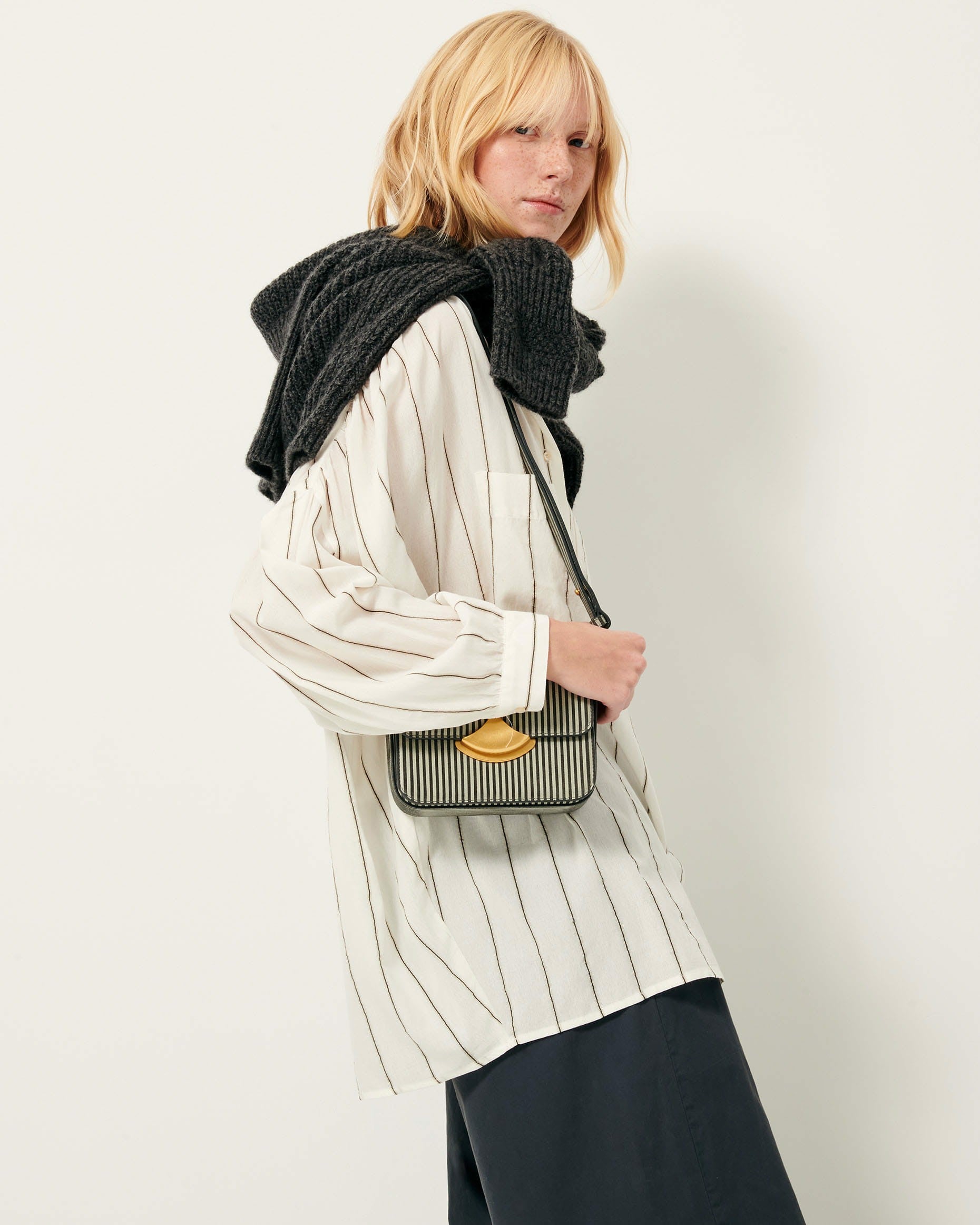 DIVILUZ MIMO Whiblack Stripes - Bag
