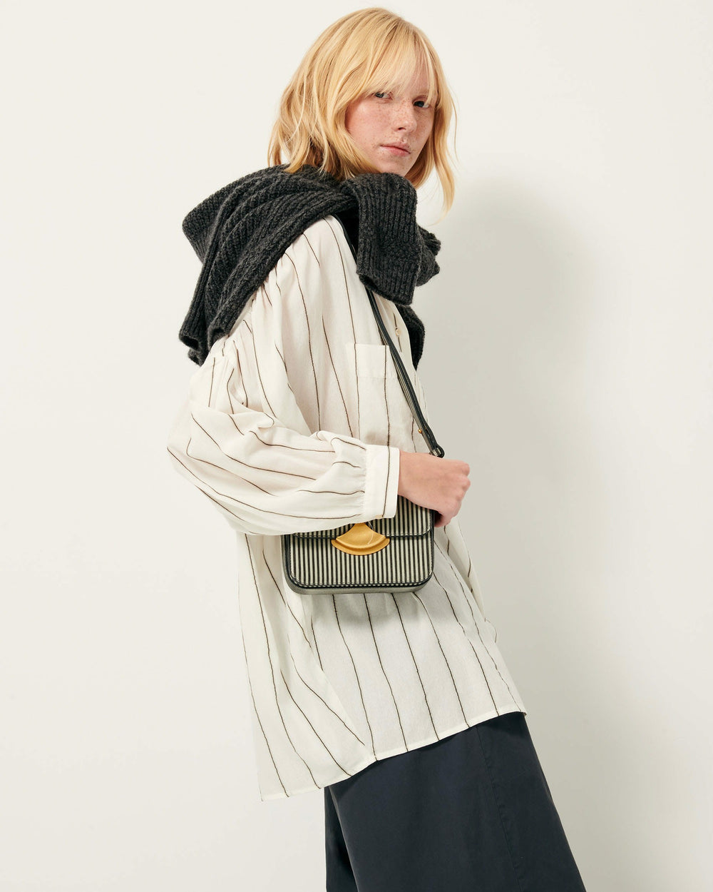 DIVILUZ MIMO Whiblack Stripes - Bag
