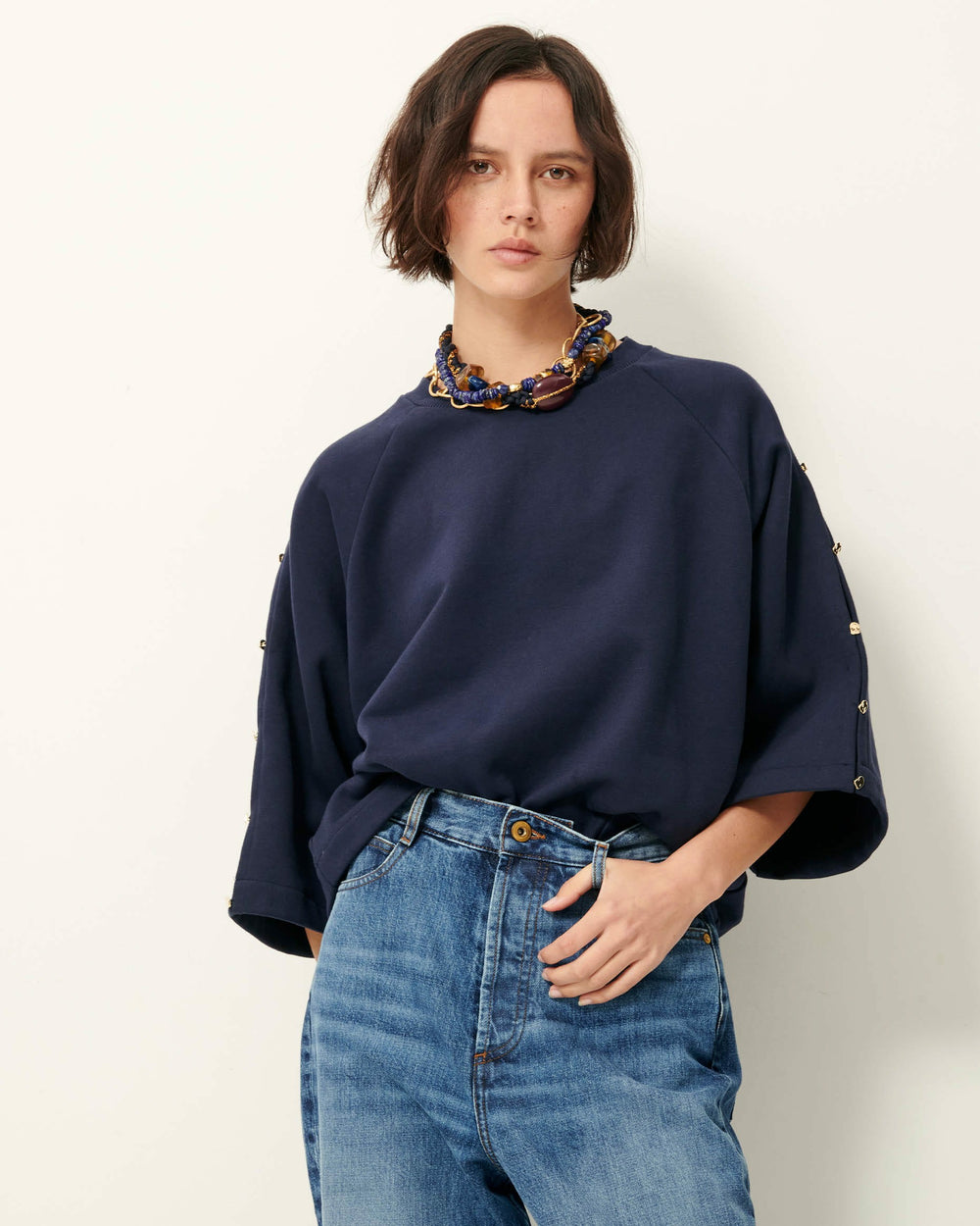 SOUND Sweat Indigo - Sweatshirt
