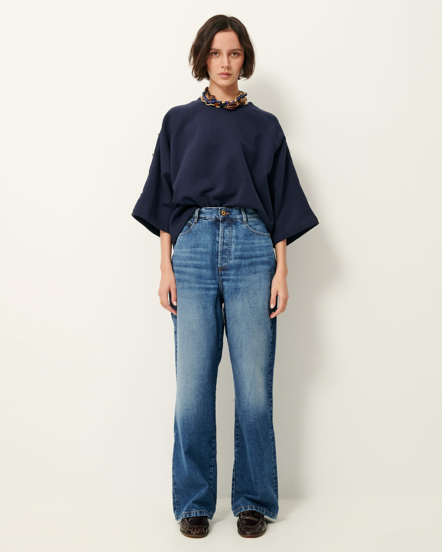 SOUND Sweat Indigo - Sweatshirt
