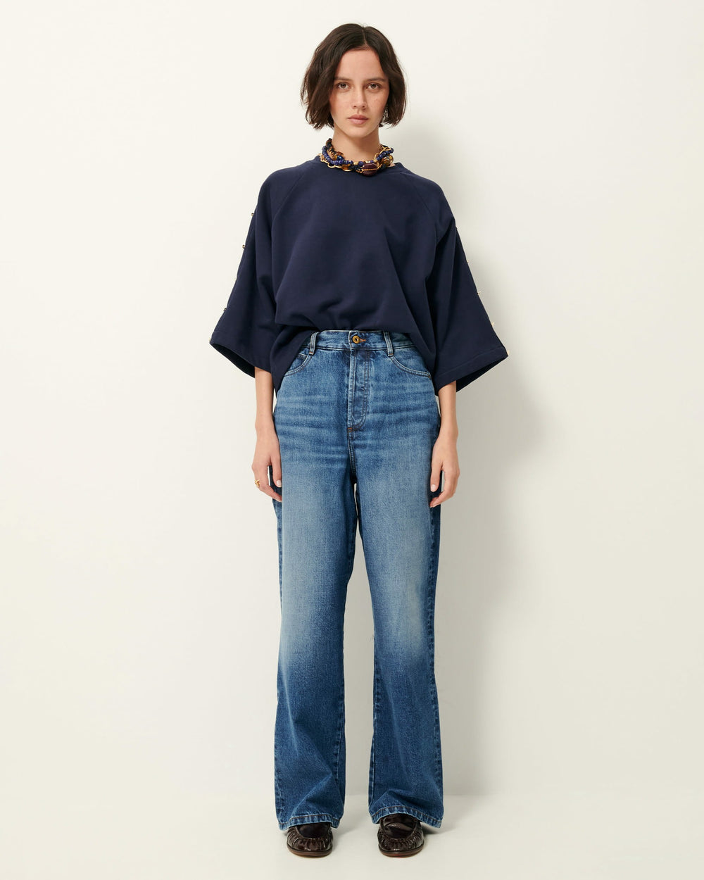 SOUND Sweat Indigo - Sweatshirt