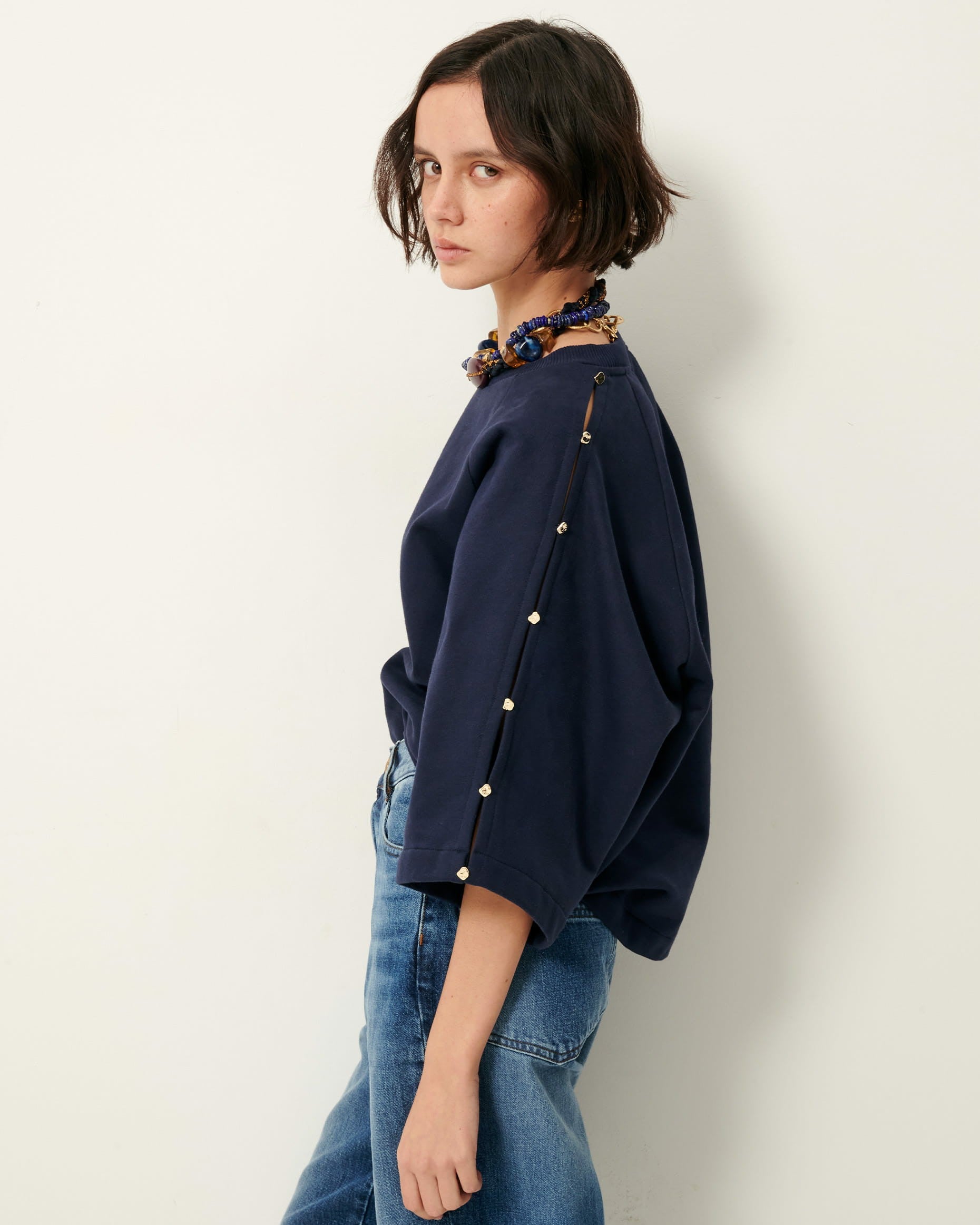 SOUND Sweat Indigo - Sweatshirt