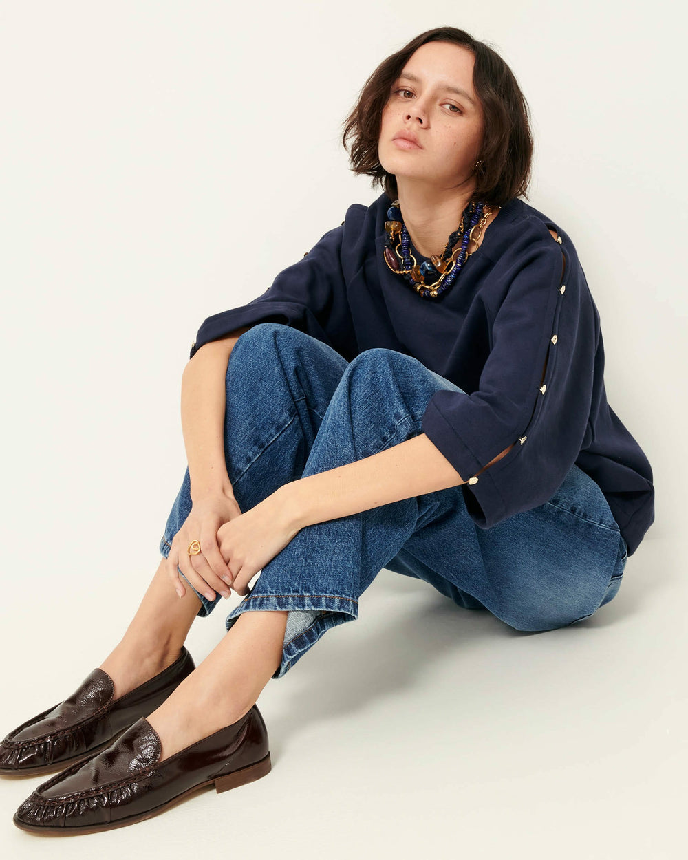 SOUND Sweat Indigo - Sweatshirt