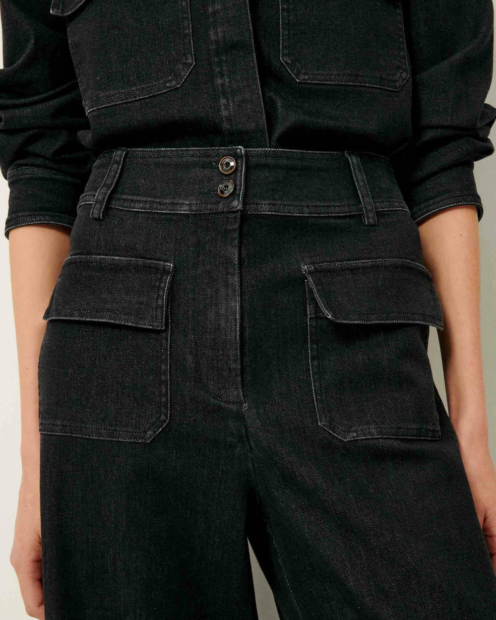 MANHATTAN Denim Black - Pants