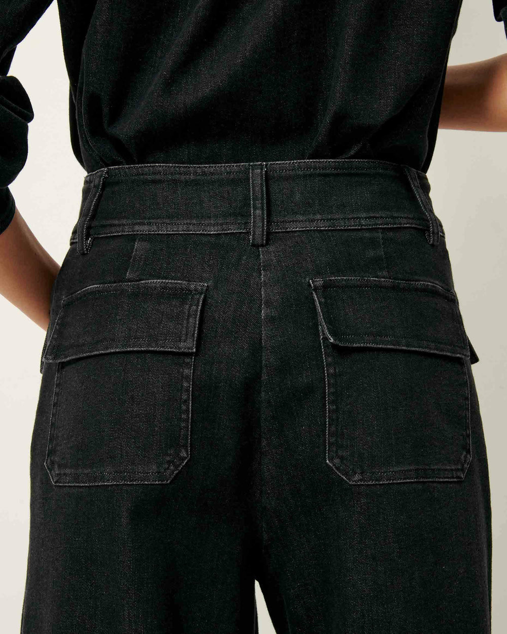 MANHATTAN Denim Black - Pants