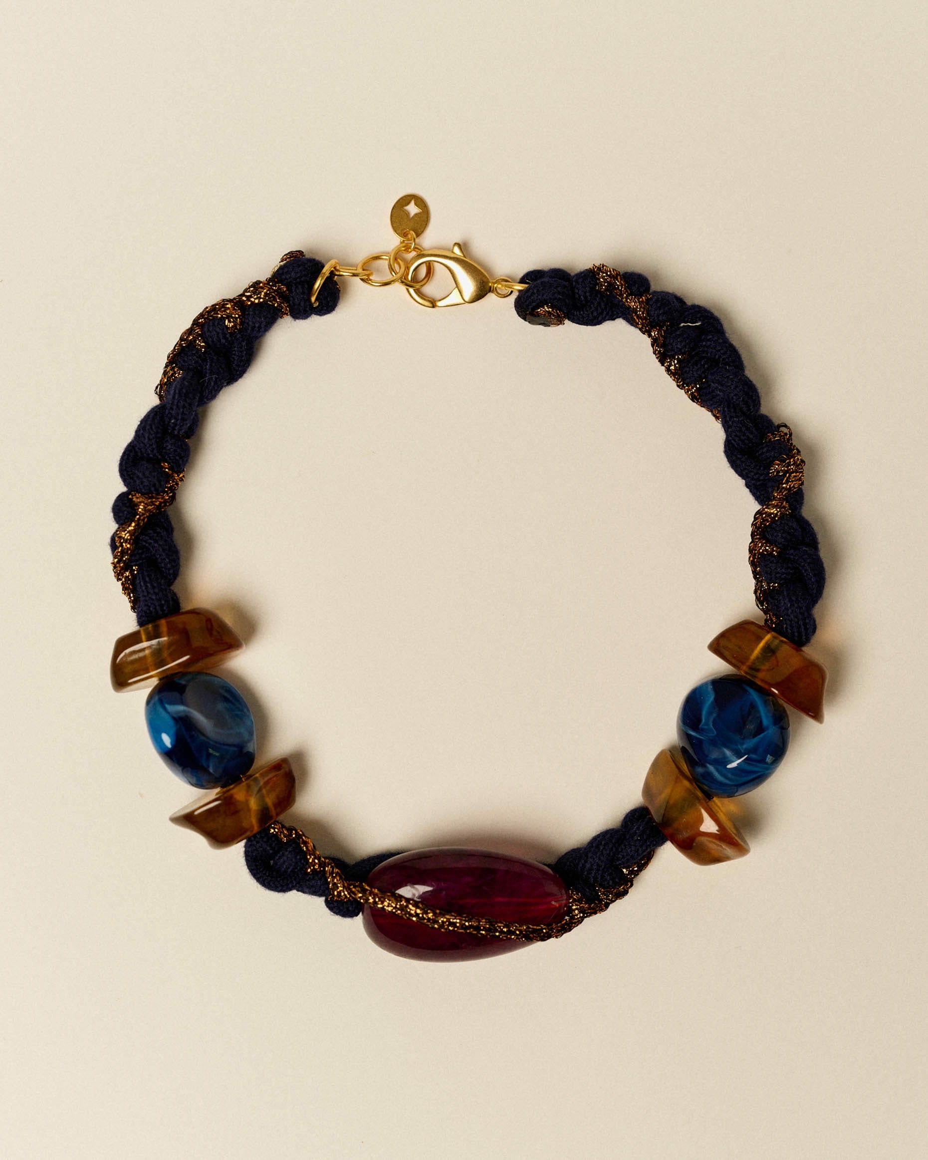ANNELI Tiger Blue - Necklace