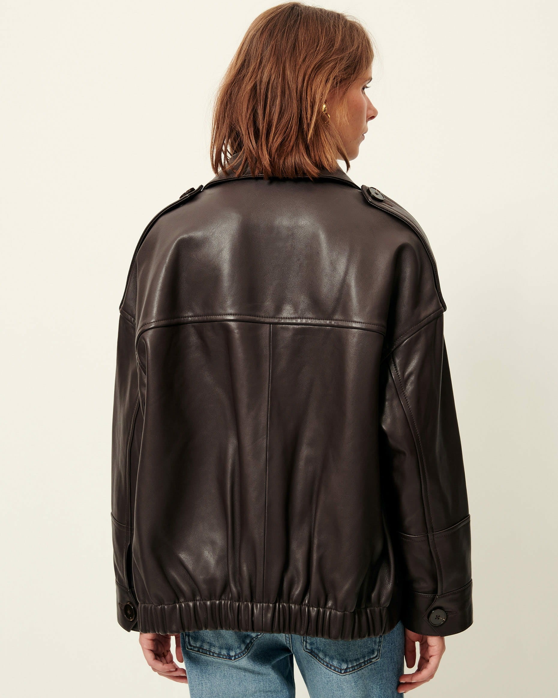 HARRIBOYD Coffee Leather - Jacket