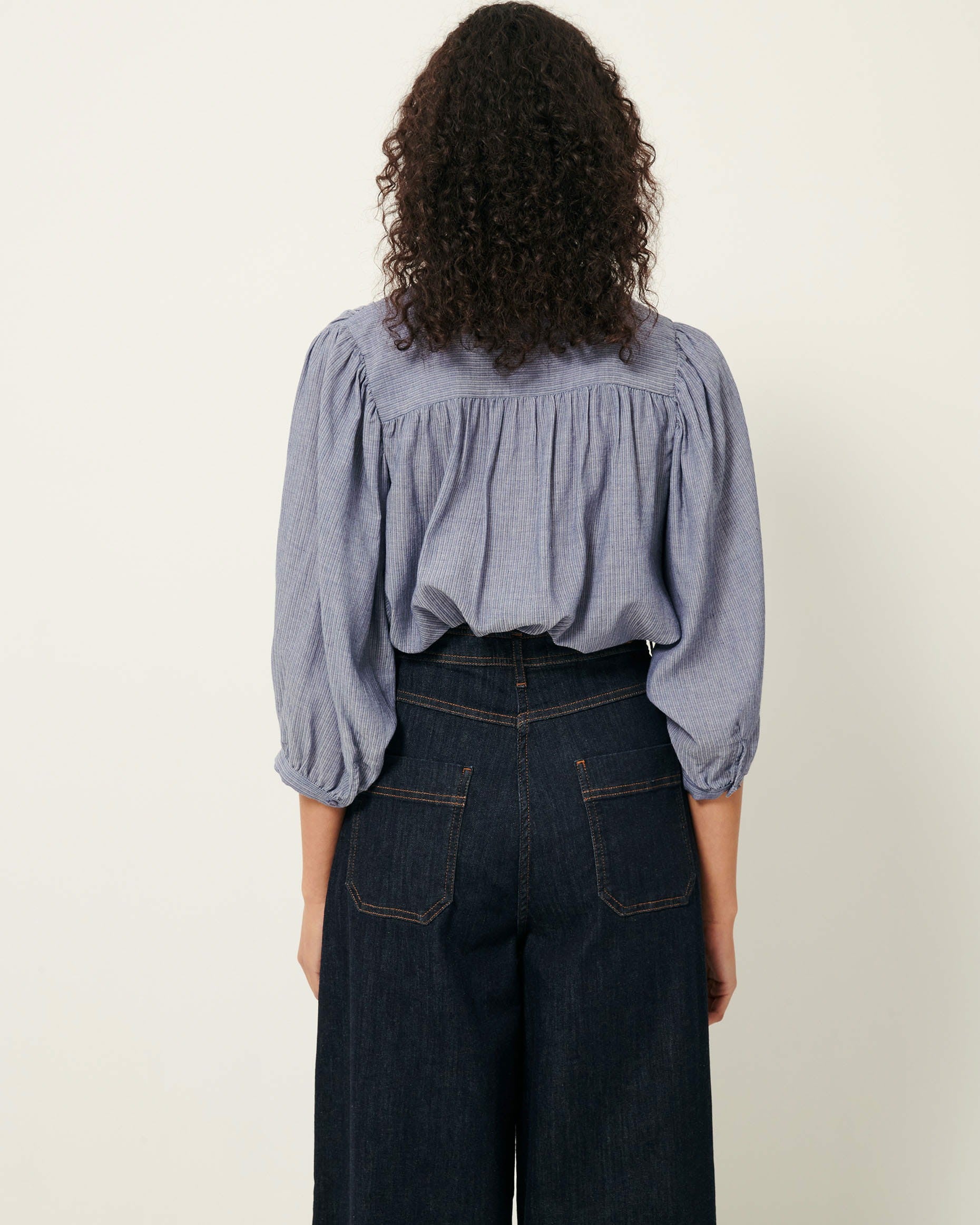 A VIEW Chambray Blue - Blouse