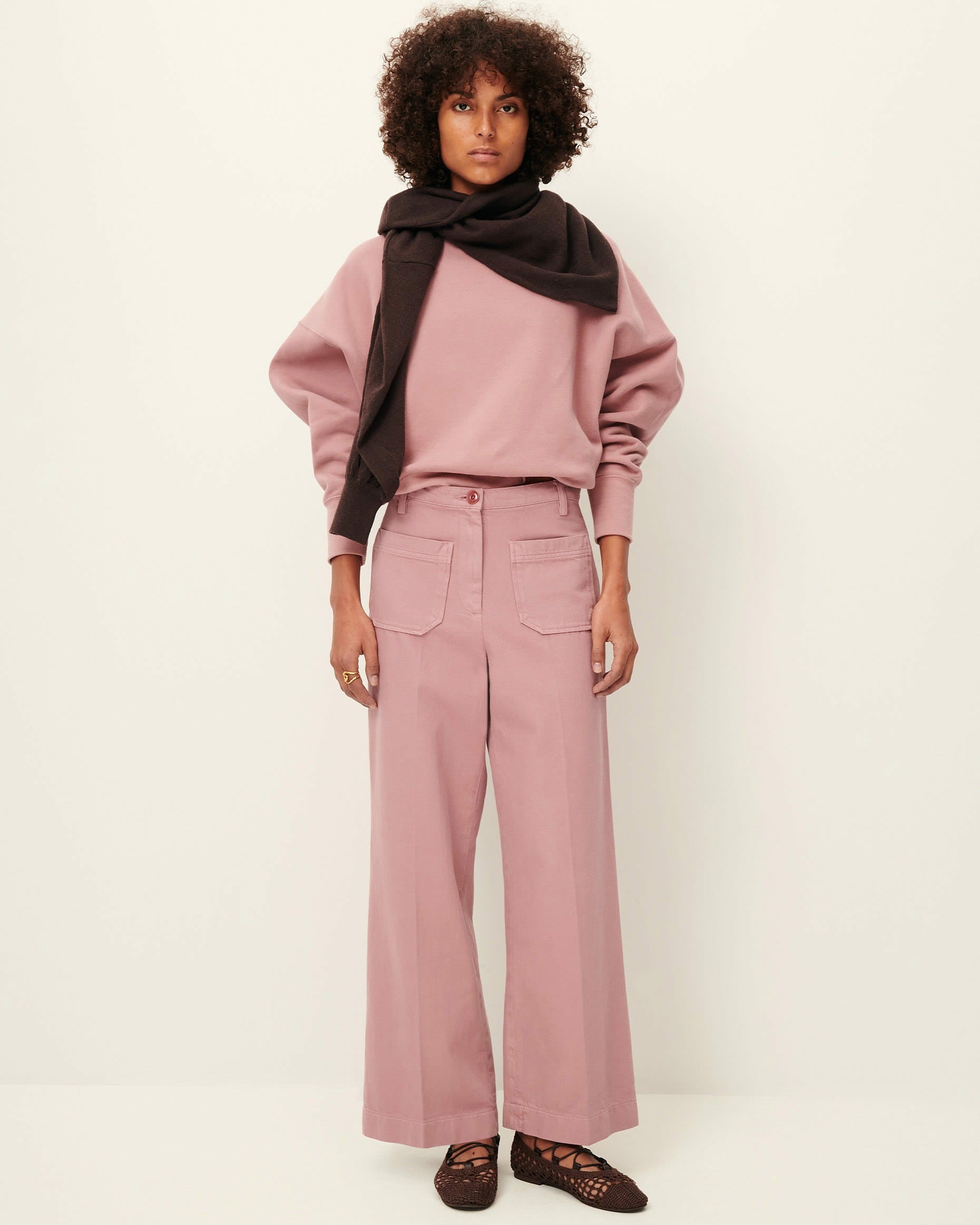 ALDRICKS Bois de Rose - Trousers