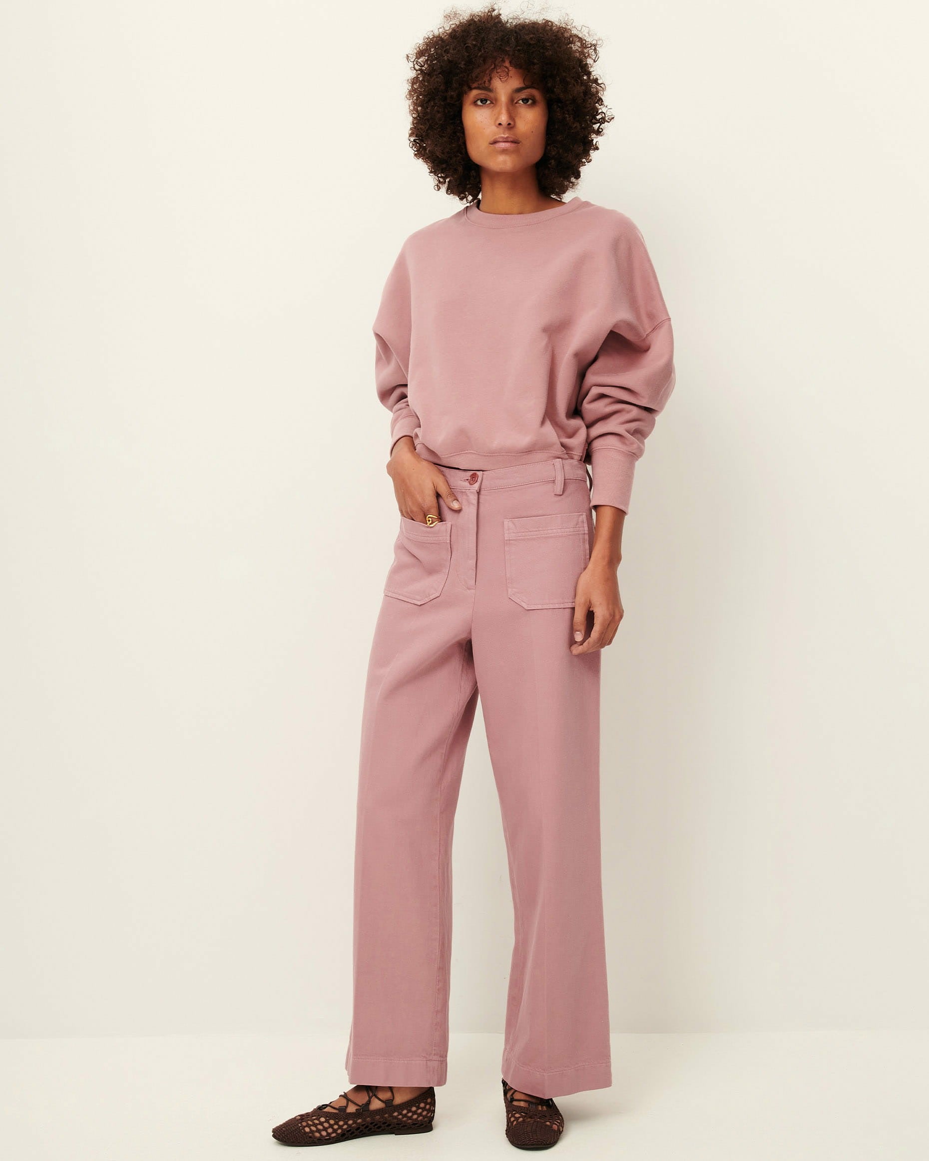 ALDRICKS Bois de Rose - Trousers
