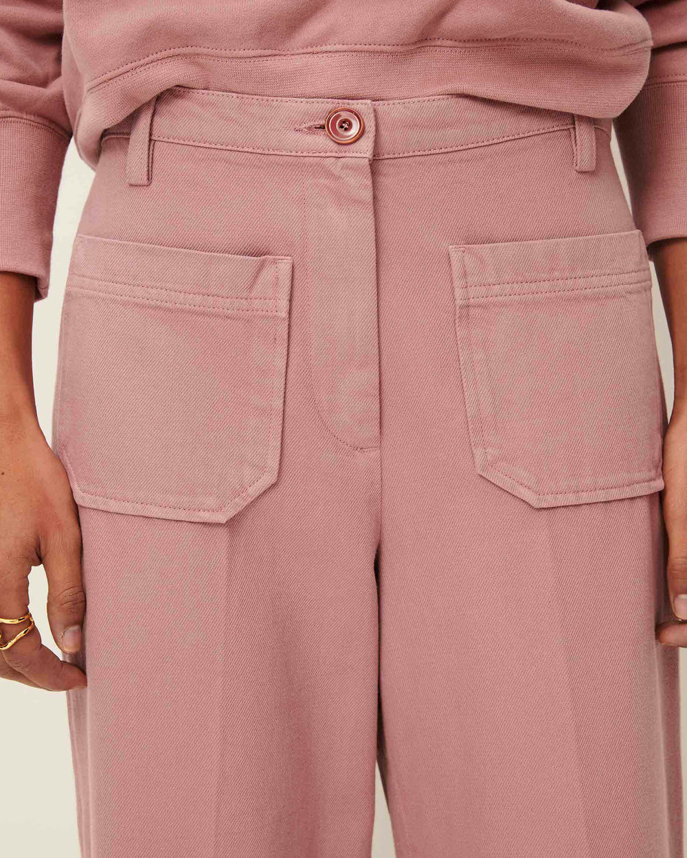 ALDRICKS Bois de Rose - Trousers