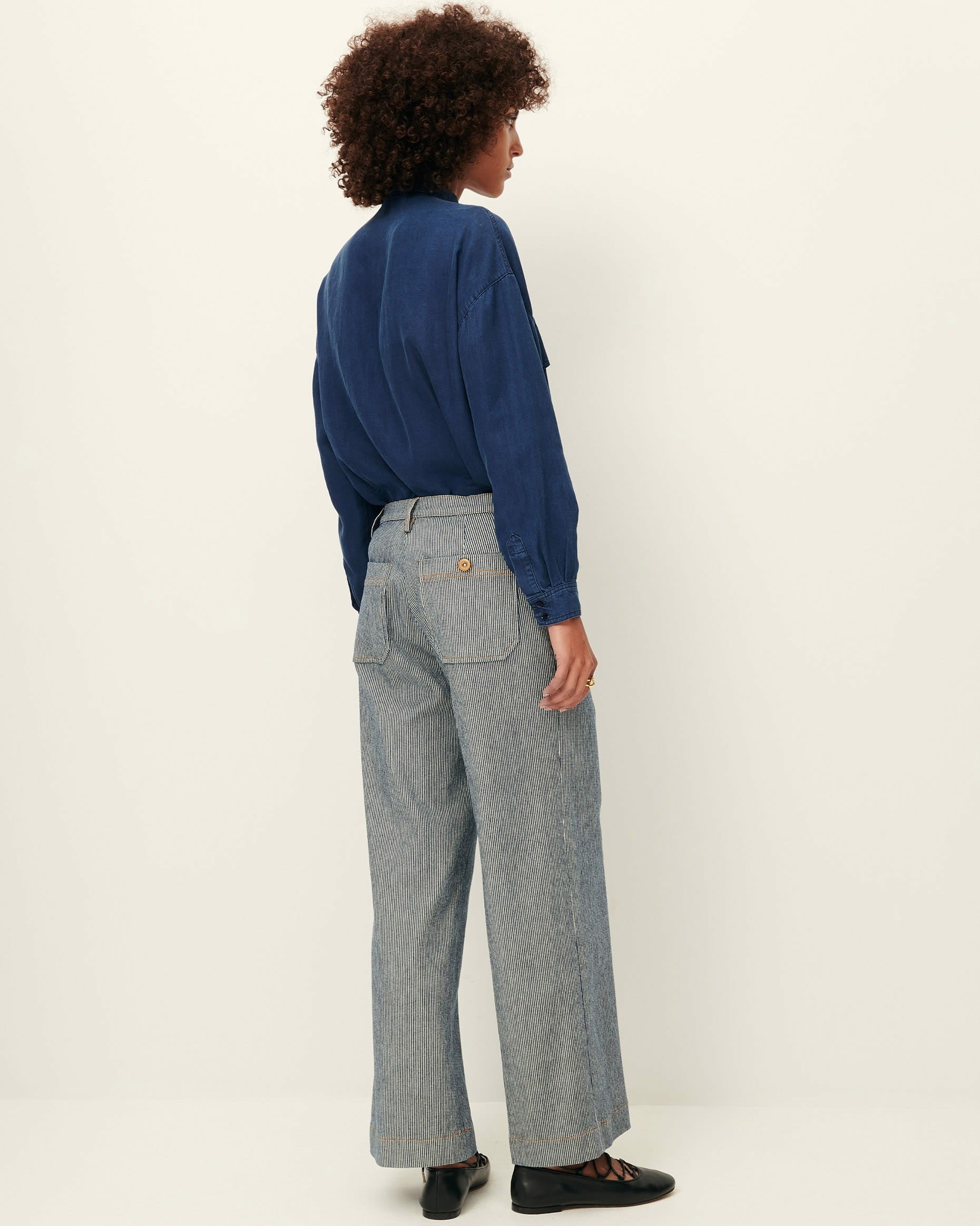 ALDRICKS Coutil Blue - Trousers