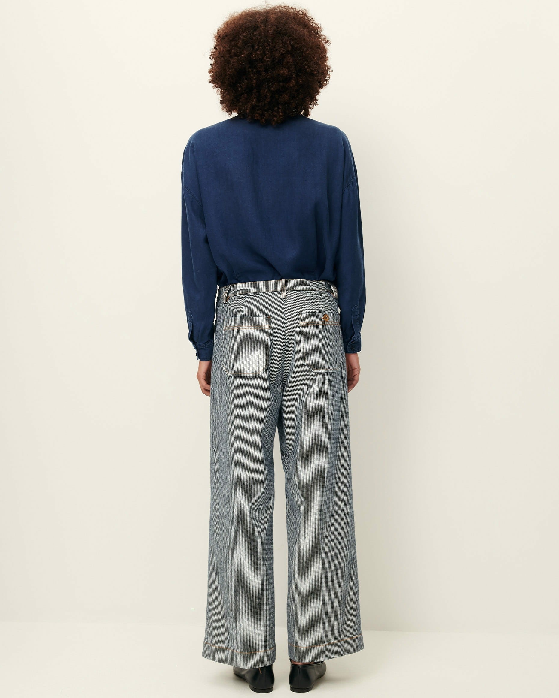 ALDRICKS Coutil Blue - Trousers