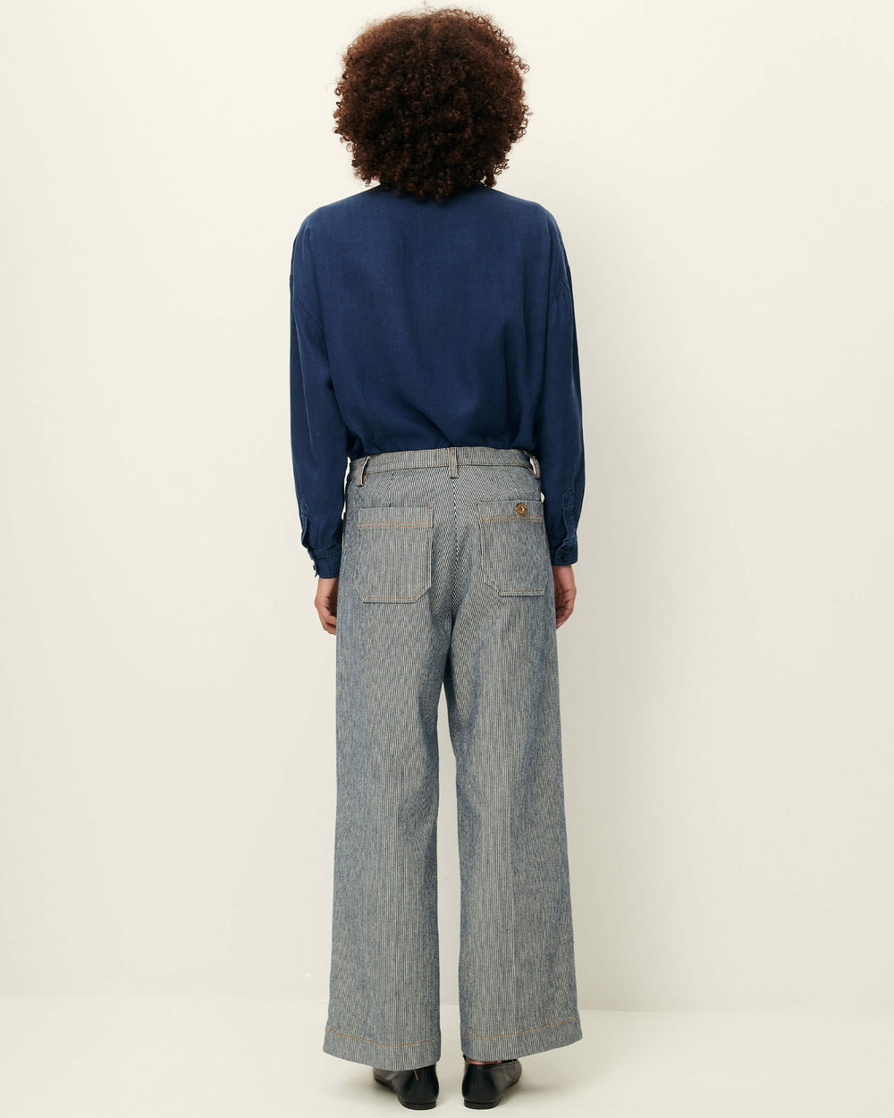 ALDRICKS Coutil Blue - Trousers