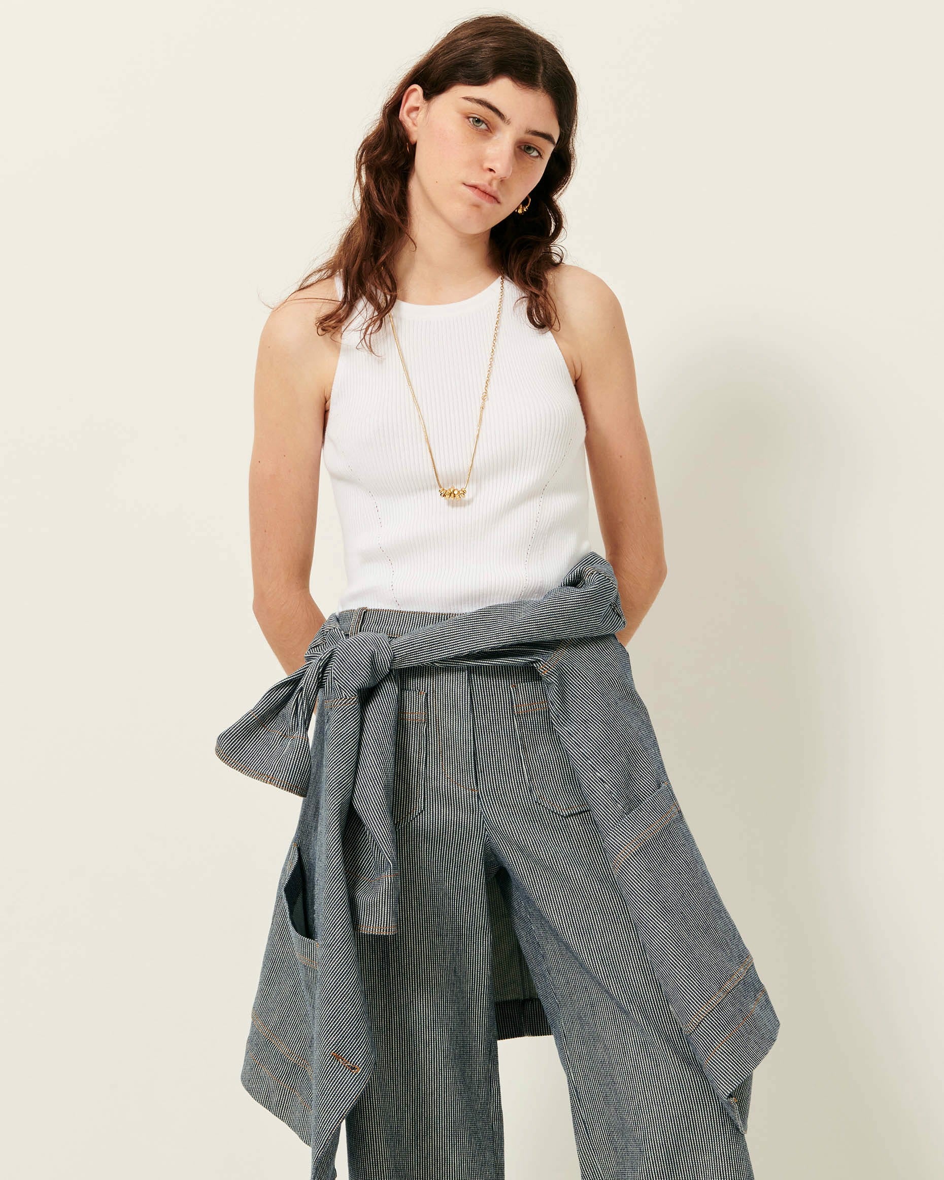 ALDRICKS Coutil Blue - Trousers