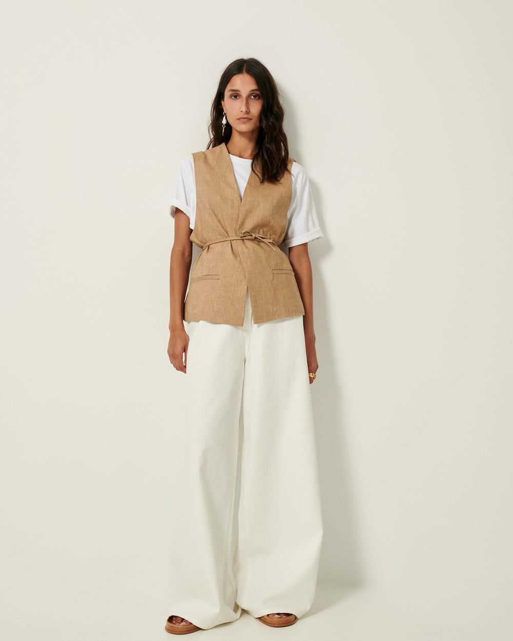 MARCELLO Alpaga - Sleeveless jacket