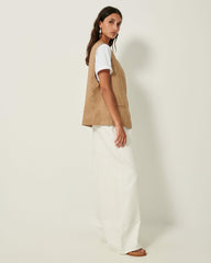MARCELLO Alpaga - Sleeveless jacket
