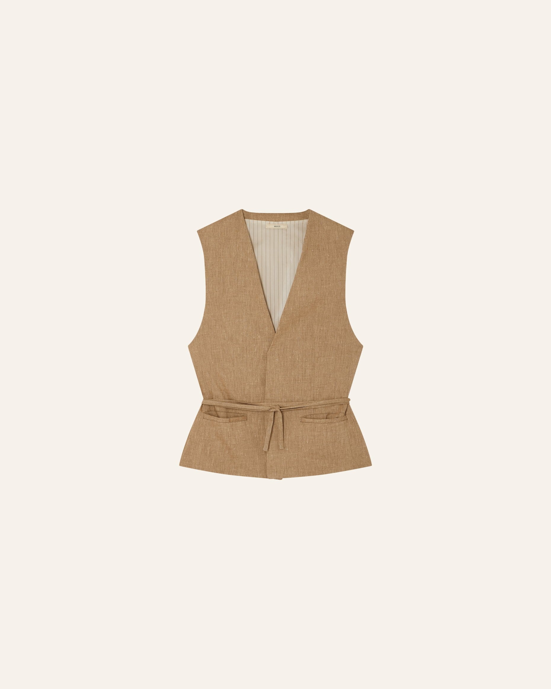 MARCELLO Alpaga - Sleeveless jacket