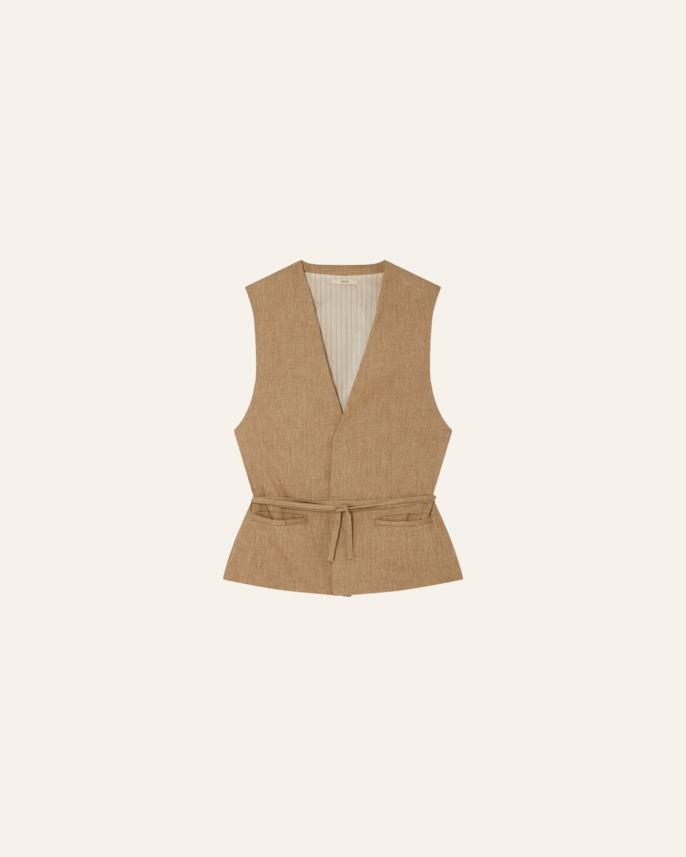 MARCELLO Alpaga - Sleeveless jacket