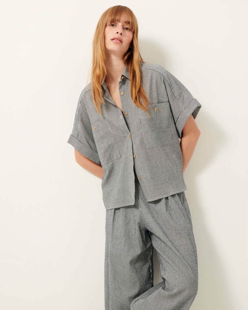 DELLA Coutil Blue - Shirt