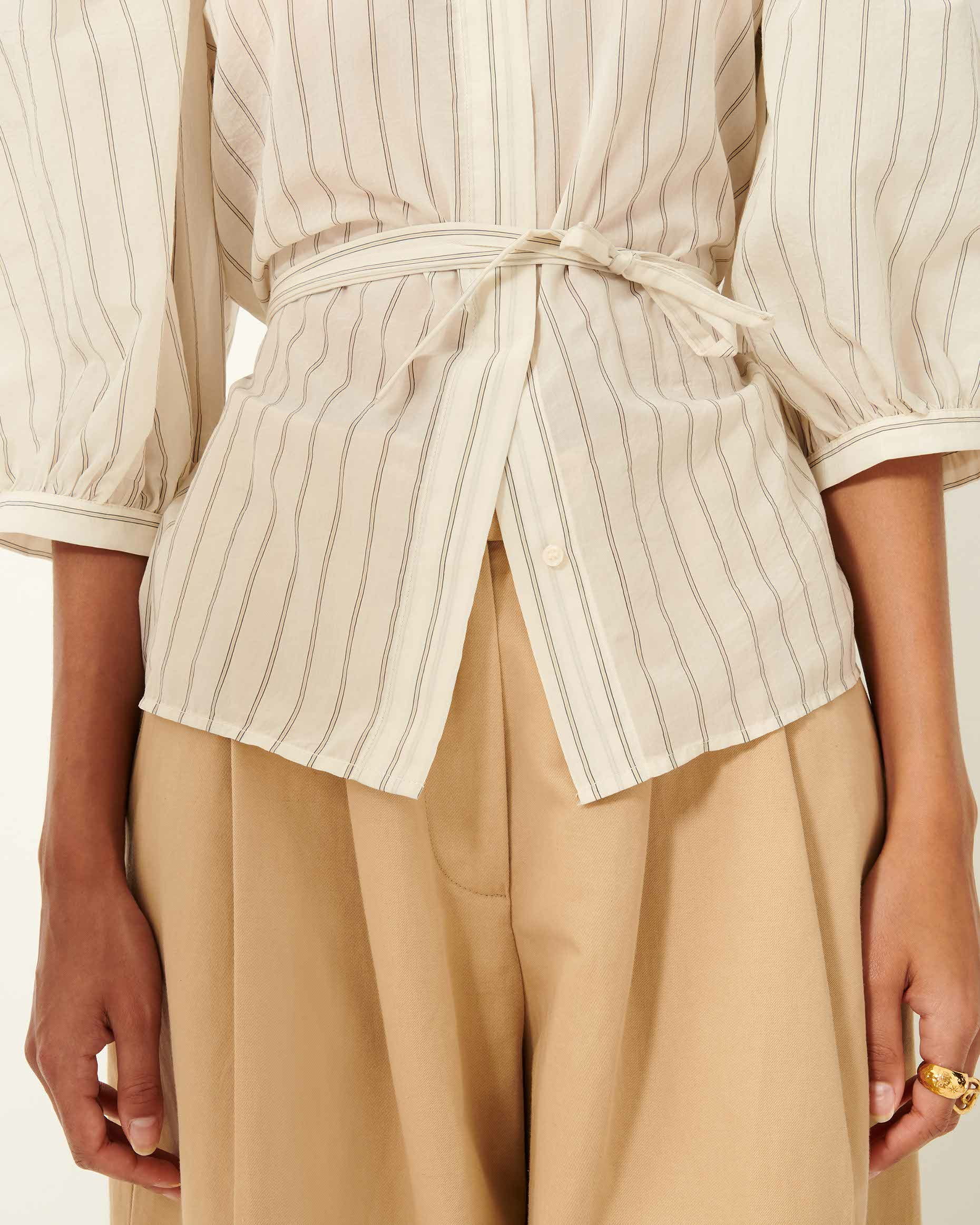 GEORGIA Sandcream - Blouse
